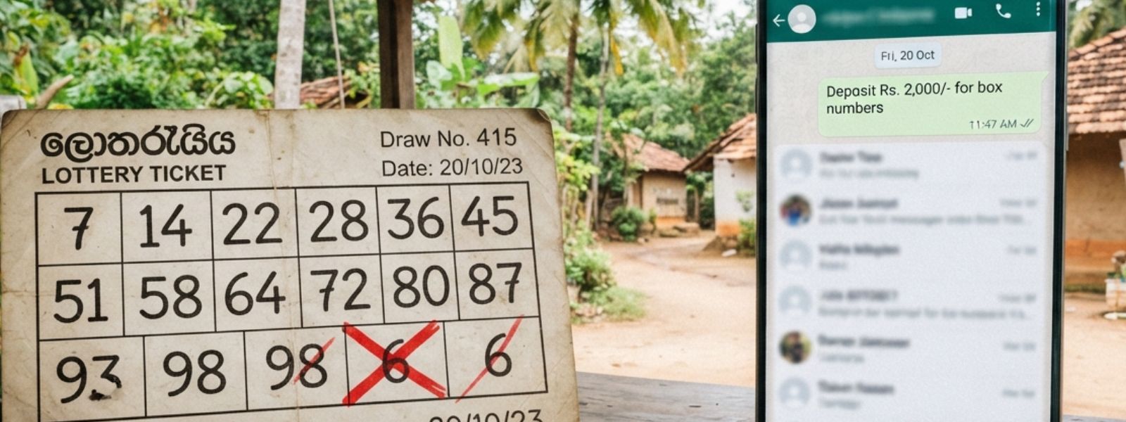 Illegal Lottery Betting Trap Spreads To Rural SL